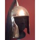 Casque CELTE  laiton  crinière naturelle