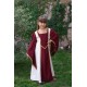 robe medievale enfant rouge