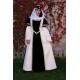 vêtement medieval dame BLANCA