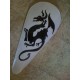 bouclier dragon noir
