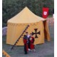 tente ronde ou octogonale