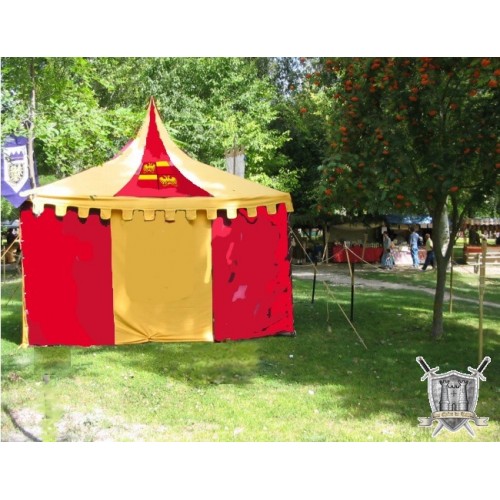 tente fête medievale de villeneuve loubet