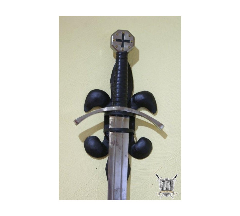 support épée ou hallebarde fleur de lys