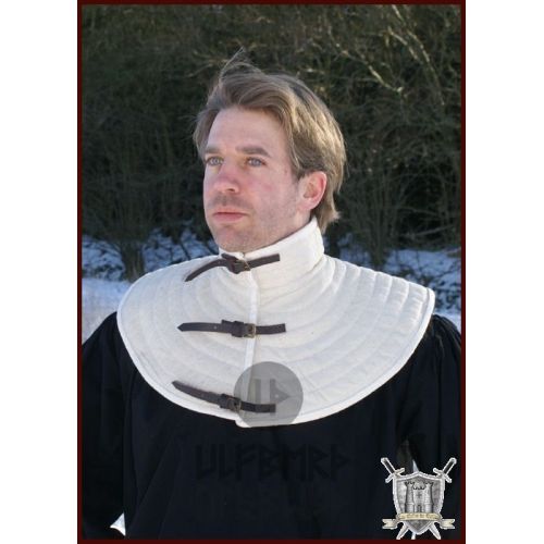 gorget en toile blanc