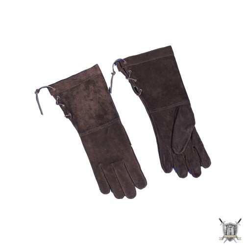 gants cuir de daim