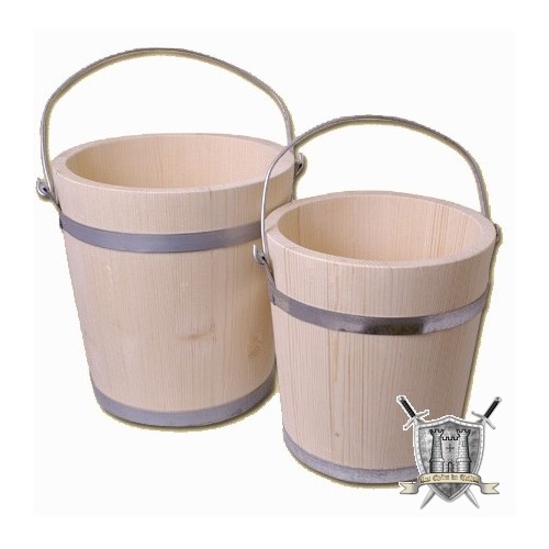 Seau en bois 10 litres