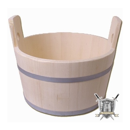 bassine bois 15 litres