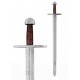 Epée normande de combat et fourreau