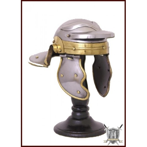 Casque de légionnaire romain miniature en acier