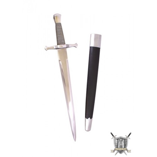 Dague de chevalier avec fourreau 55cm