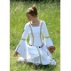 Robe médiévale de mariée 100% coton