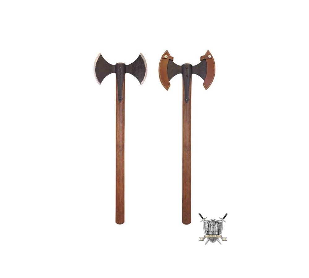 Tête de hache viking forgée à la main en acier - France Tête de hache viking forgée à la main en acier - France