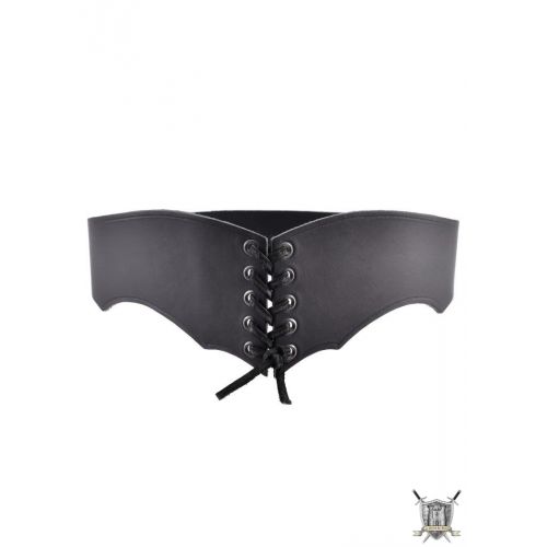 Ceinture corset cuir