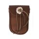 sac bourse pochette en cuir