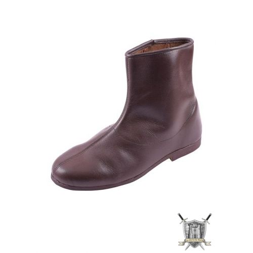 Bottes en cuir 13ème siècle