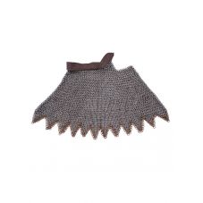 Gorget mailles noires 8mm