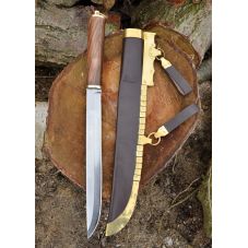 viking seax avec fourreau 48 cm