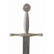 excalibur argent et or vieilli 118 cm