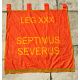 Etendard Romain légion Septime Severe 77x88cm