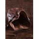 Bourse en cuir marron 17 cm