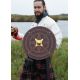 Targe écossais en cuir clouté bataille de Culloden