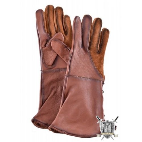 gants fauconnier cuir épai