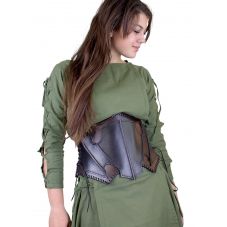 cuirasse abdominale en cuir