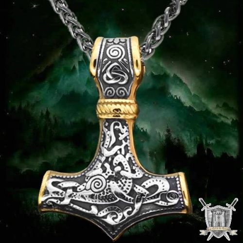 collier acier Thor