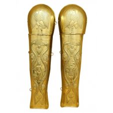 Attelles romaines de jambes prétoriennes, laiton