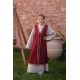 robe medievale rouge