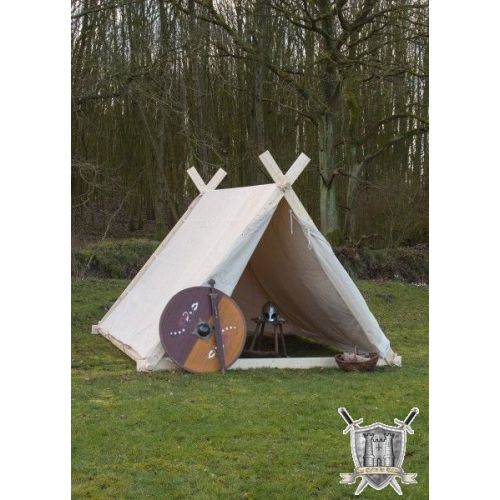 tente viking 3 x 2,7 x 2 m, 350 g/m, couleur naturelle