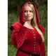 Robe en velours rouge isabelle 100% coton