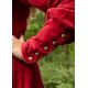 Robe en velours rouge isabelle 100% coton