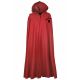 cape noire ou rouge sur mesure