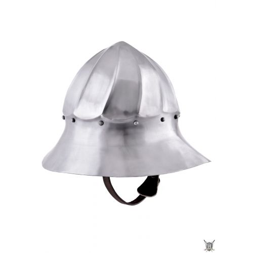 Casque d'archer, reproduction historique 15ème siècle