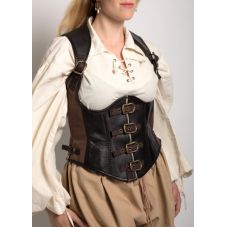 corset en cuir