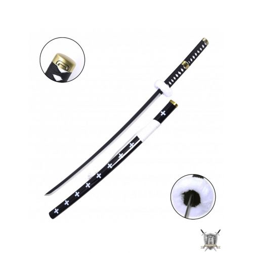 KATANA ACIER NON TRANCHANT SHINOBI BLACK