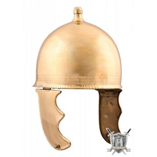 Casque républicain Montefortino, type - A -, laiton 3ème /4ème siècle avant