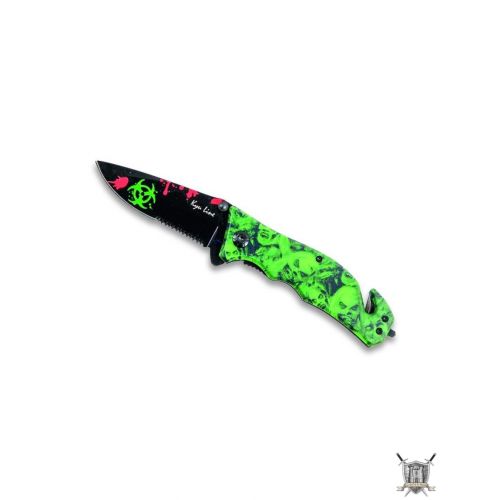 Couteau zombie vert