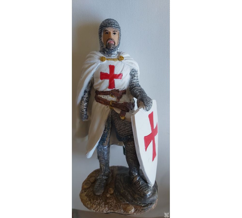 Figurine chevalier Templier Photo Stock - Alamy