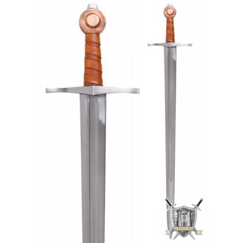 Epée de combat 12ème siècle et son fourreau