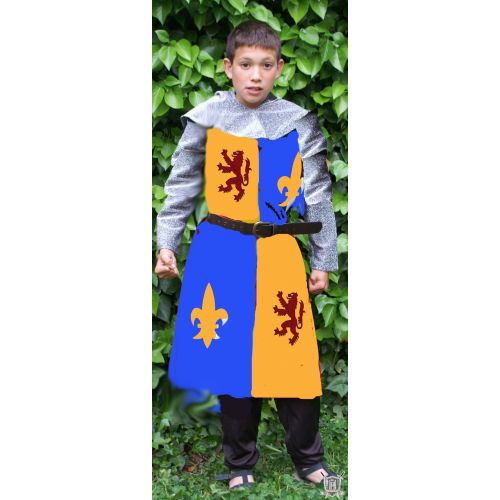 Tabard enfant aux lions