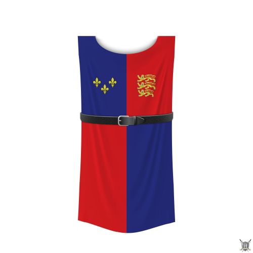 Tabard British Kingdom velours 460gr imprimé haute qualité