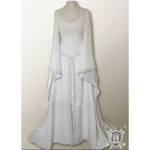 Robe médiévale de mariée