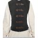 Gilet en cuir synthétique