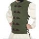 Gilet en cuir synthétique