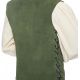 Gilet en cuir synthétique
