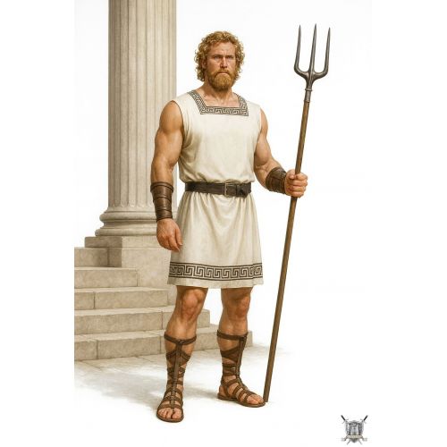 Tunique romaine blanche