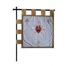 Banni&egrave;re "c&oelig;urs unis J.M."