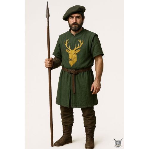 Archer chasseur moyen-âge